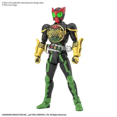 Maquette rise kamen rider ooo tatoba combo